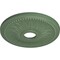 Ekena Millwork Bailey Ceiling Medallion (Fits Canopies up to 5 3/4"), 18"OD x 3 3/4"ID x 1 1/2"P, Athenian Green CM18BIAGF - alternate 2